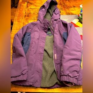 Lands End girls squall coat